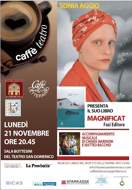 Caffè Letterario: MAGNIFICAT - Sonia Aggio @ Fondazione San Domenico ...