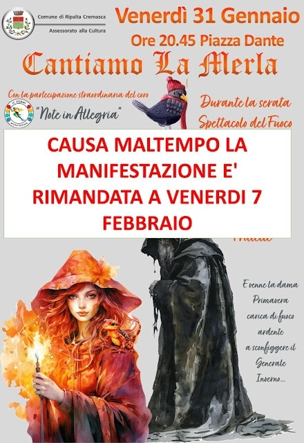 Locandina evento