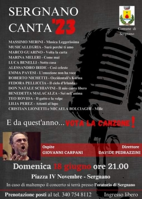 Locandina evento