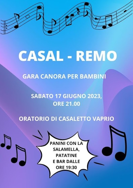 Locandina evento