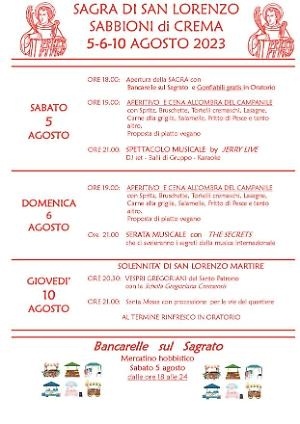Locandina evento