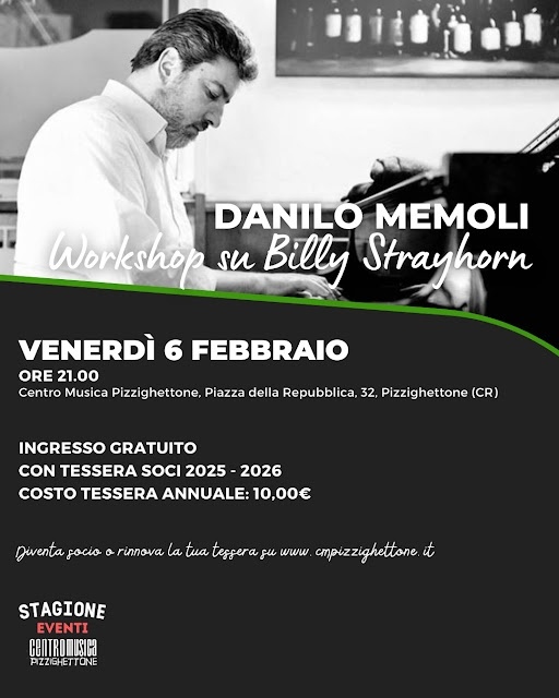 Concerto:  DANILO MEMOLI