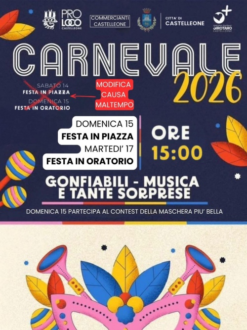 CARNEVALE 2026
