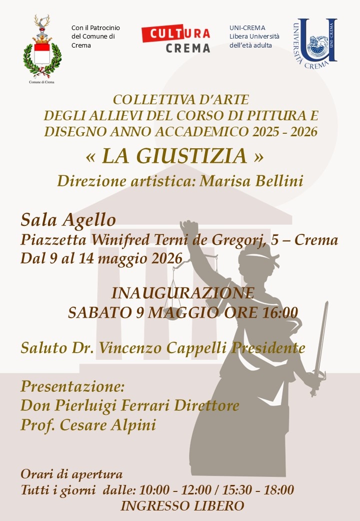 Mostra: LA GIUSTIZIA