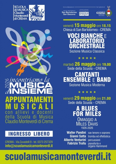 Incontriamo la Musica d'Insieme 2026