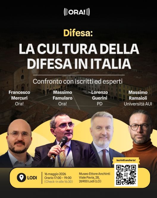 La cultura della difesa in Italia