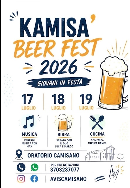 KAMISÀ BEER FEST 2026