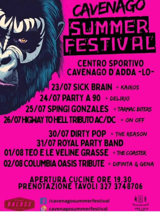CAVENAGO SUMMER FESTIVAL 2026