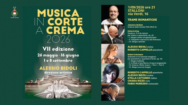 Musica In Corte: TRAME ROMANTICHE
