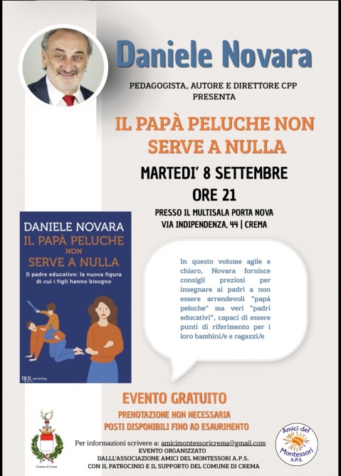 Presentazione libro: IL PAPÀ PELUCHE NON SERVE A NULLA