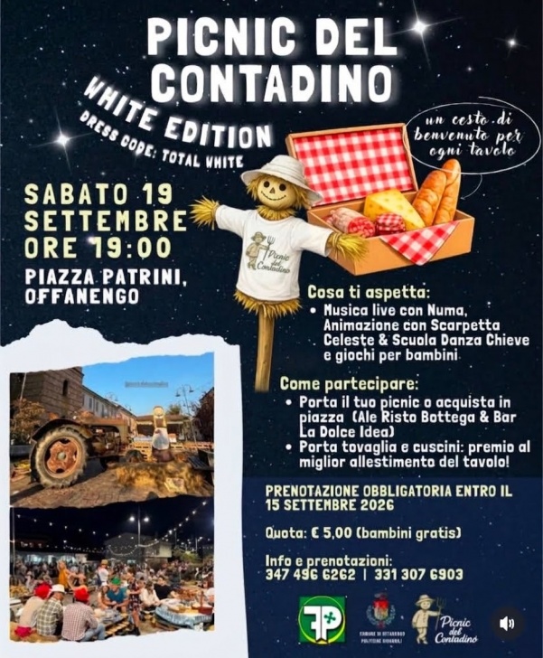 PIC NIC DEL CONTADINO - White Edition