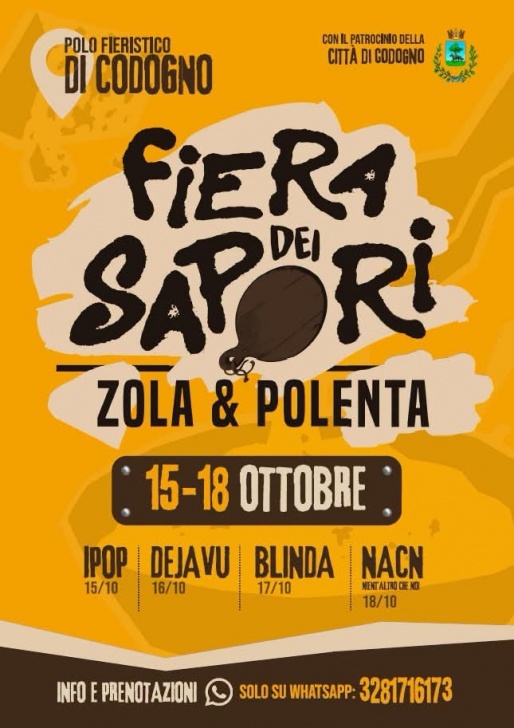FIERA DEI SAPORI ZOLA & POLENTA