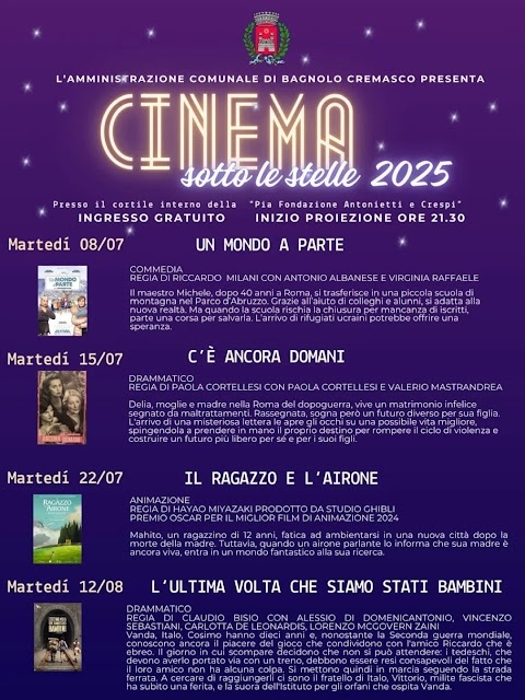 Locandina evento