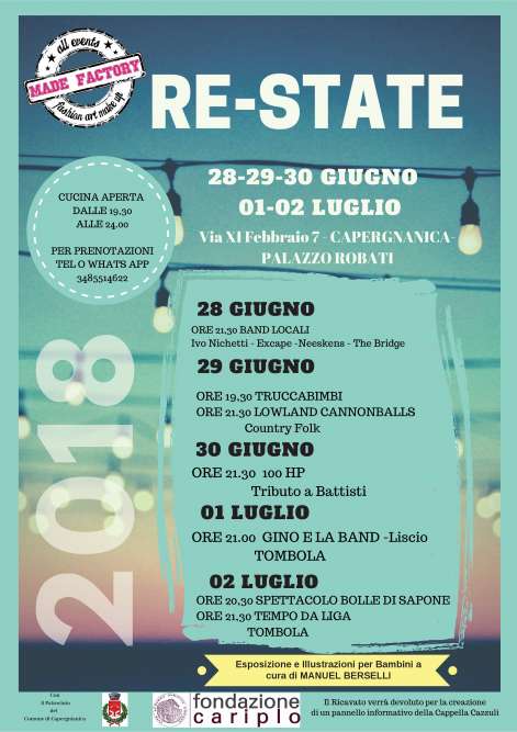 Locandina evento