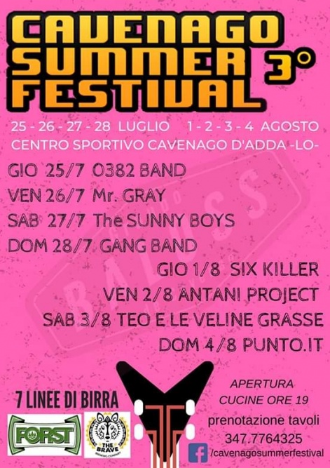 Locandina evento
