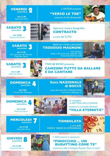 Locandina evento