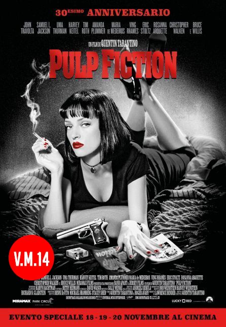 PULP FICTION - 30esimo ANNIVERSARIO - V.M.14