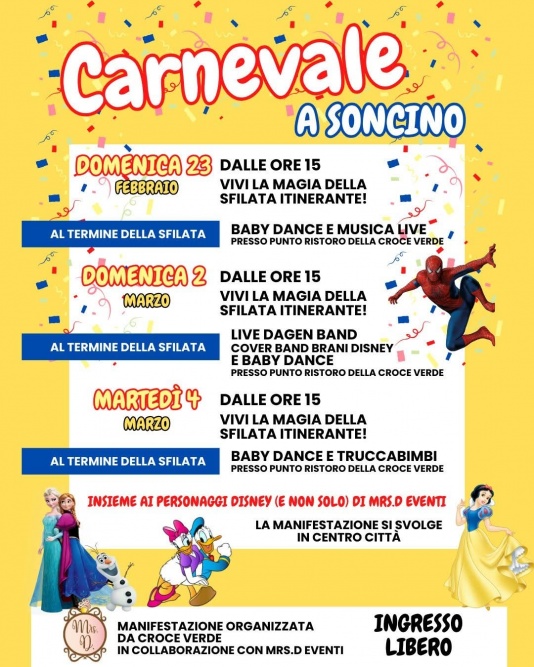 Locandina evento