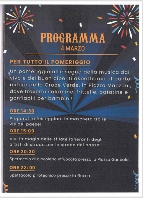 Locandina evento