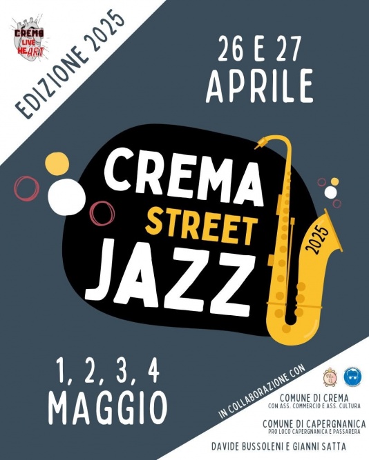 CREMA STREET JAZZ 2025