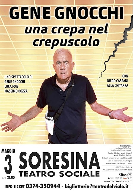 Cabaret: UNA CREPA NEL CREPUSCOLO - Gene Gnocchi